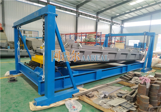 Hoge nauwkeurigheid 1800*3600mm 3 dek Rotex Gyratory Screen For 40 Mesh 70 Mesh 120 Mesh Silica Sand classificatie