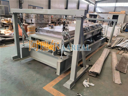 Circulaire elliptische lineaire beweging Gyratory Screen Machine Cable Suspension Single layer Steel contactonderdelen