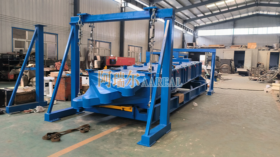 1500*5000 mm zijdelingse toegangsdeur Gyratory Screen voor Silica Sand