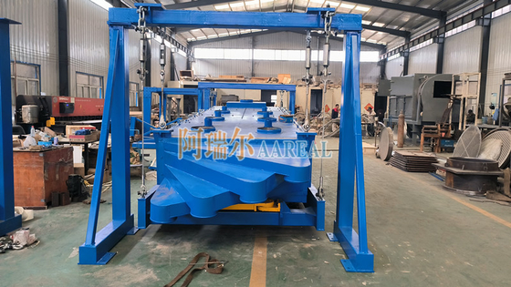 2000*5000 mm zijdelingse toegangsdeur Gyratory Screen voor 65~90 TPH calcium-ammoniumnitraat