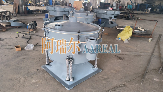 High Efficiency Aluminium Oxide Powder Tumbler Screening Machine Met Ultrasone Mesh Reiniging
