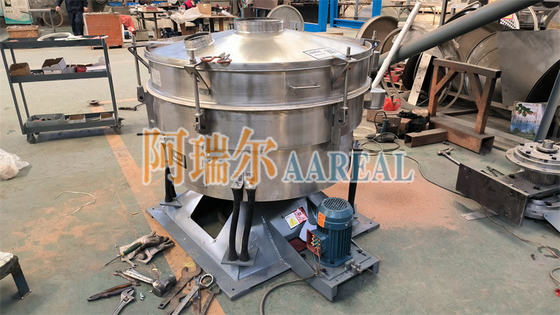 High Efficiency Aluminium Oxide Powder Tumbler Screening Machine Met Ultrasone Mesh Reiniging