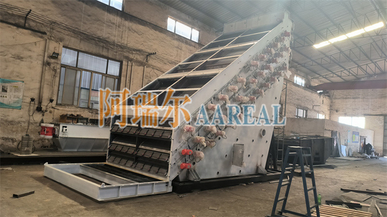 30TPH 3000~3600 RPM Hoogfrequentie-scherm voor calciumcarbonaat van marmeren zand