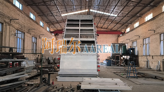 1~2 dekken 2000*5000mm Grote capaciteit Hoogfrequentie scherm trillende zeef screening machines voor NPK chemische meststof met hoge snelheid trilling 3000~3600 RPM