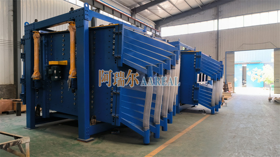 Max. 2000*4000mm 1~5 Decks Gyratory Sifter voor granulaire grafiet screening Meer dan 90% nauwkeurigheid