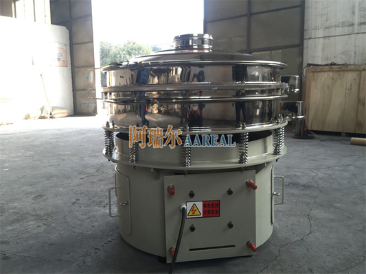 Roestvrij staal hoog efficiënt groot vermogen 1800 RPM Rotary Vibrating Sieve voor metaalpoeder