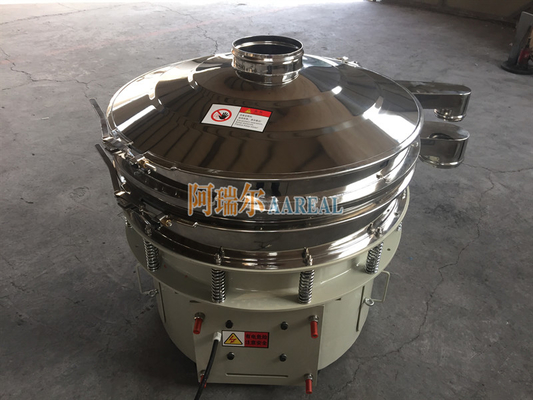 Roestvrij staal hoog efficiënt groot vermogen 1800 RPM Rotary Vibrating Sieve voor metaalpoeder