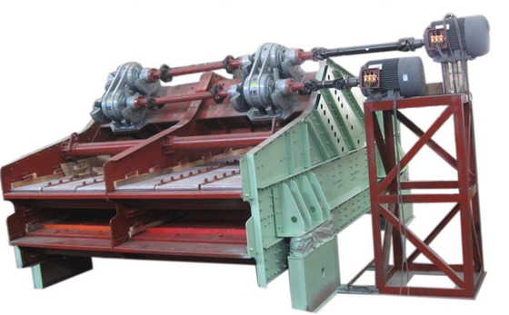 Laag lawaai rechthoekig trillend ontwateringsscherm, duurzame steenkool screening machine