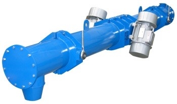 Vibratieconveyor voor lange afstanden U-type buisvormige trog voor de cementindustrie