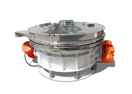 Aardappelzetmeel Vibro-schermmachine Neigend trillend scherm