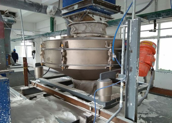 Aardappelzetmeel Vibro-schermmachine Neigend trillend scherm