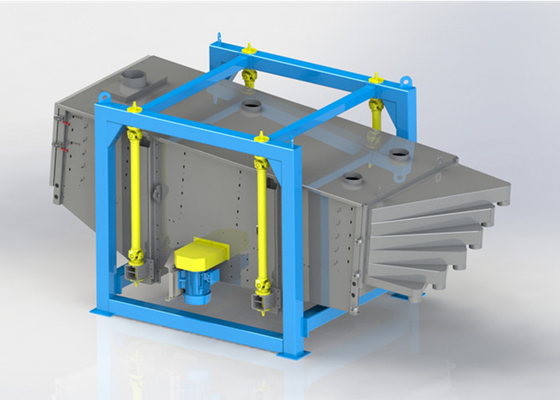 Hoog nauwkeurig draaiend schermseparator draaiend fijnschermmachine