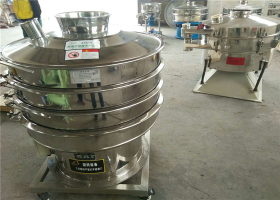 Voedingsmiddelen Rotary Sieve Separator Machine voor lactose monohydraat melksuiker