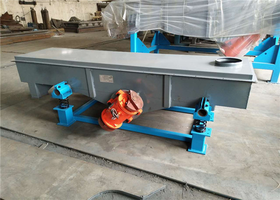 Chemische industrie Lineaire trillingsscherm Dubbele horizontale trillingsmotoren