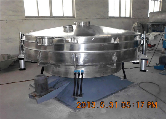 Hoog efficiënt roestvrij staal 3-dek 2000mm Ultrasone Tumbler Screening voor 325 Mesh Coconut Shell geactiveerd koolstofpoeder