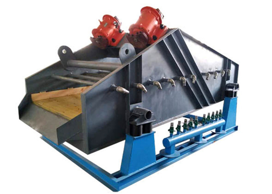 Lineaire ontwatering Vibratie scherm voor steenkoolbereiding Plant Steenkool classificatie