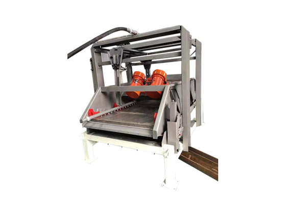 Afvoer afvalwater cirkelvormig trillend scherm natte screening machine