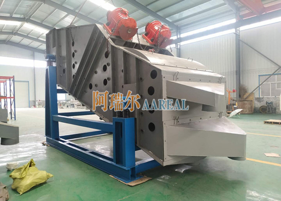 Lineair 180*500cm rechthoekig trillend scherm voor silicazand