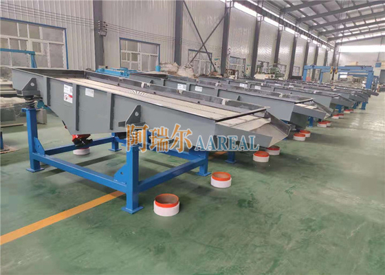 900*3000 mm enkel dek rechthoekig lineair trillend scherm voor het zeven van PVC-korrels
