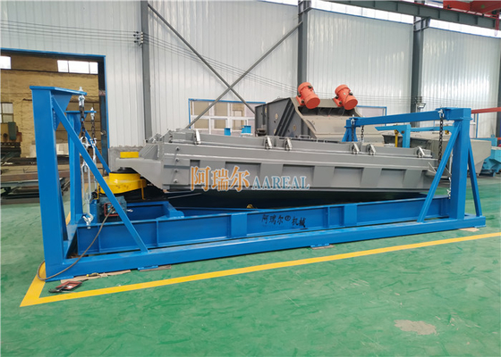 Hoge nauwkeurigheid 1800*3600mm 3 dek Rotex Gyratory Screen For 40 Mesh 70 Mesh 120 Mesh Silica Sand classificatie