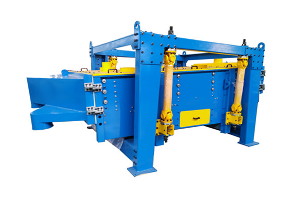 Hoge nauwkeurigheid Grote capaciteit 1500 * 3600mm 3 ~ 4 dekken Gyratory Sifter voor het screenen van marmer calciumcarbonaat