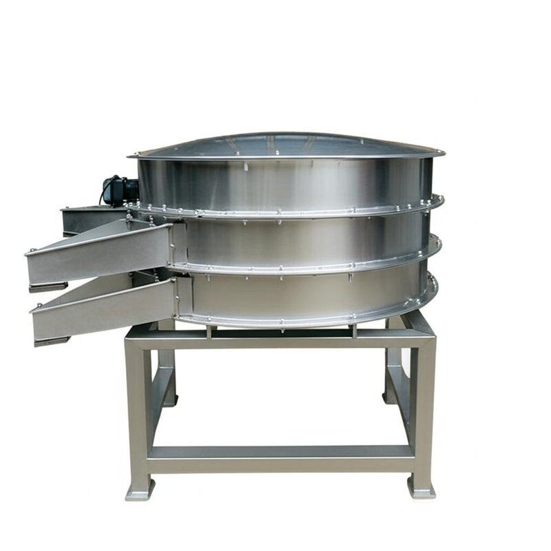 Separatie en filtering Vibraterende zeef Op maat gemaakte voedingsbron ontworpen voor het screenen van industriële materialen en het scheiden van deeltjes