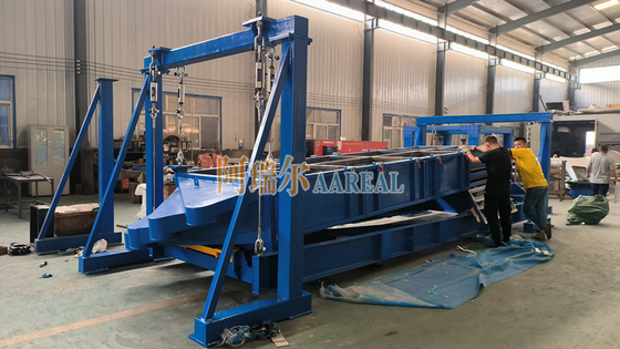 1500*5000 mm zijdelingse toegangsdeur Gyratory Screen voor Silica Sand