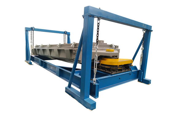 Hoge nauwkeurigheid 1800*3600mm 3 dek Rotex Gyratory Screen For 40 Mesh 70 Mesh 120 Mesh Silica Sand classificatie