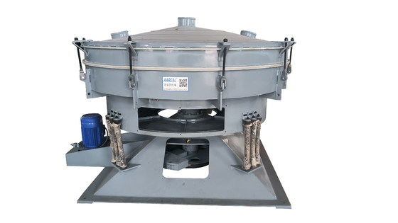 1500 mm Carbon Steel Tumbler Screen Machine voor Aluminium Oxide Powders Driedimensionale Elliptieke Beweging