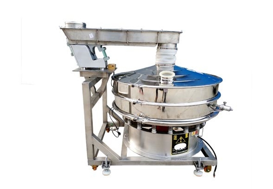 Vibro-schermmachine voor voedingsmiddelen All-in-One Automatische voeding en screening