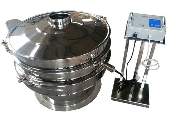 220V 50Hz Rotary Vibrating Screen Ronde Ultrasone Separator