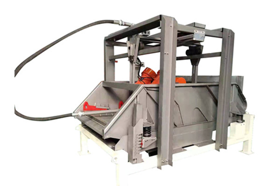 Dual Motion Solid Liquid Separator Wet Screening Machine voor papierpulp