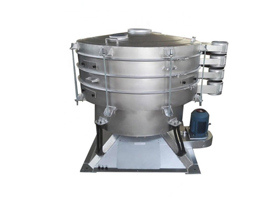 Machine voor het screenen van bolvormige minerale korrels met een hoge capaciteit