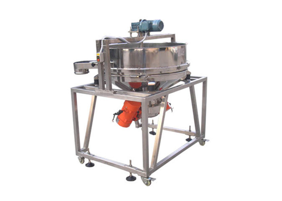 Hoogcapaciteit Rotary Vibrating Screen Dual Vibrating Motors voor kipmeelpoeder