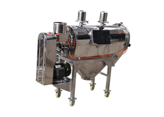 Horizontaal luchtstroomscherm Centrifugal Sifter Rotary Screen voor kruidenpoeder