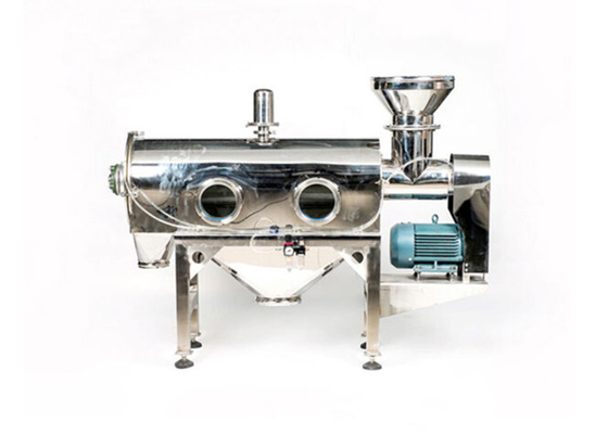 Centrifuge roterende sifter horizontaal luchtstroomscherm voor cosmetisch poeder