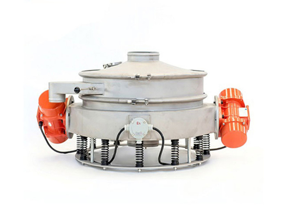 Industriële cement inline sifter Vibro Separator Machine Low Profile Flow Thru