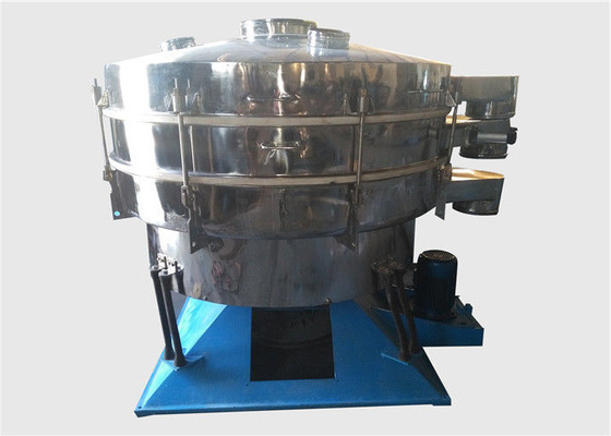 High Output Tumbler Screening Machine, zilveren kristallen trillende scherm scheider