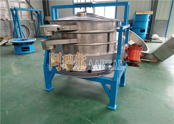 Inline Vibrating SUS 2100mm Separator Screen Machine voor de voedingsindustrie