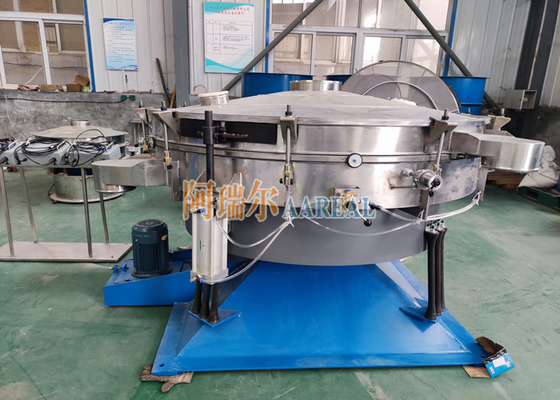 2000 mm SUS Ultrasone Tumbler Screening Machine voor 100 Mesh Silica Sand