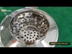 Grote capaciteit krachtig draaiend trillingsscherm voor het screenen van fijn nikkel legeringspoeder